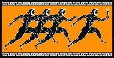 Картина Бег (Run) №4