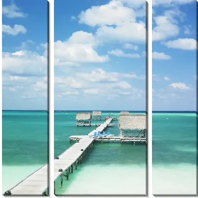 Модульная картина Куба (Cuba) №2