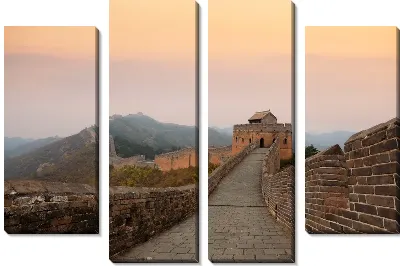 Модульная картина Великая китайская стена (Great Wall of China)