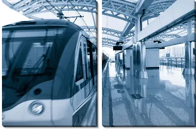 Модульная картина Вокзал (Terminal)