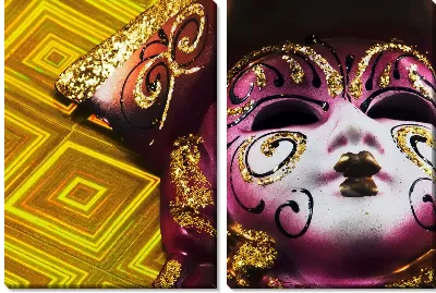 Модульная картина Маска (Mask) №2