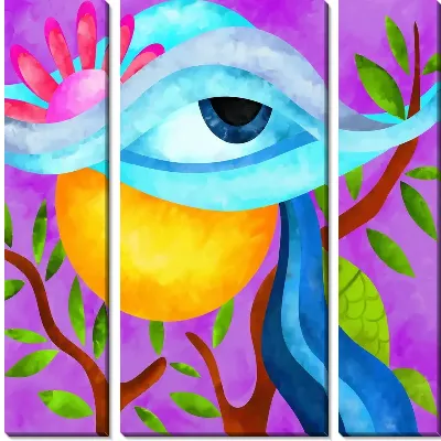 Модульная картина Глаз (Eye)