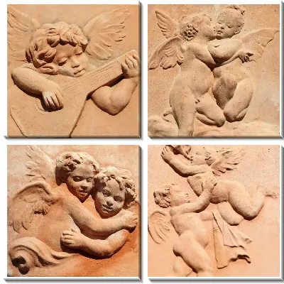 Модульная картина Ангелы (Angels) №3