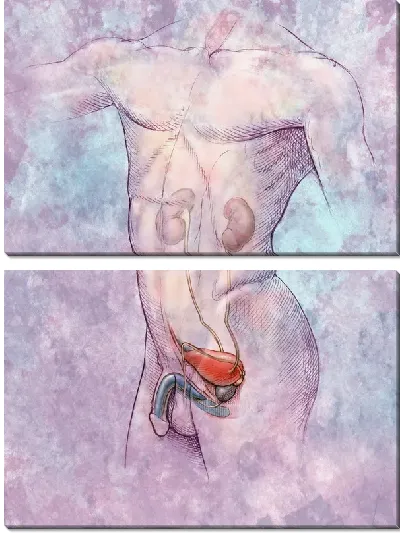 Модульная картина Анатомическое строение (Anatomical structure) №4