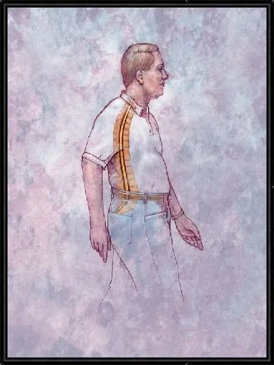 Картина Позвоночник (Spine) №3