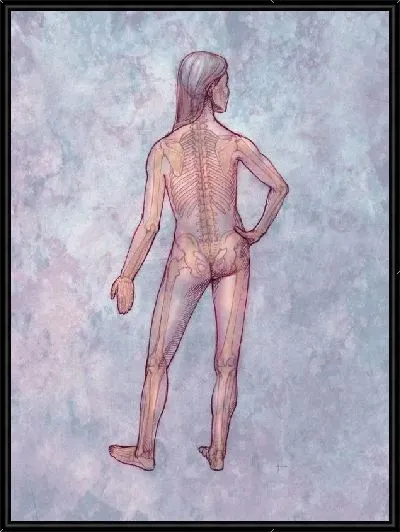 Картина Скелет (Skeleton) №3