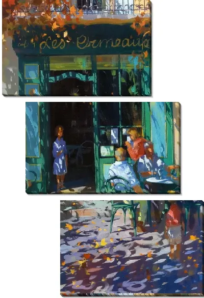 Картина Осенне кафе (Autumn cafe)