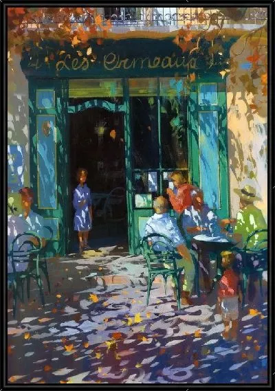 Картина Осенне кафе (Autumn cafe)