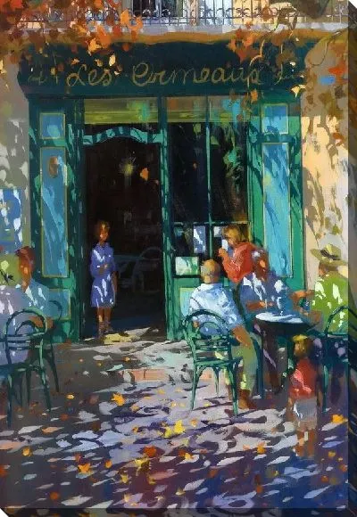 Картина Осенне кафе (Autumn cafe)