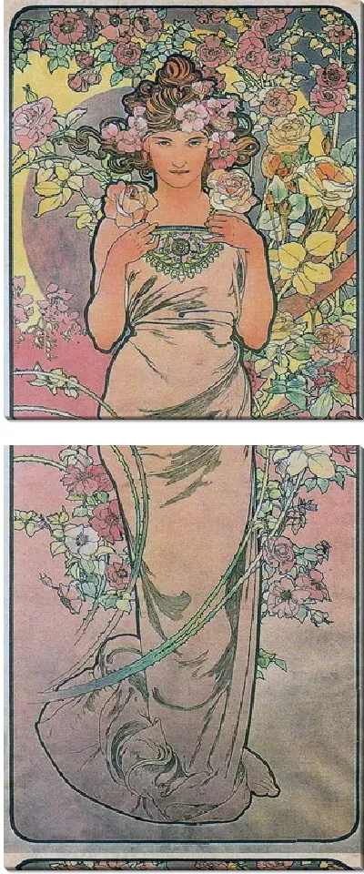 Картина Роза (Rose) №10