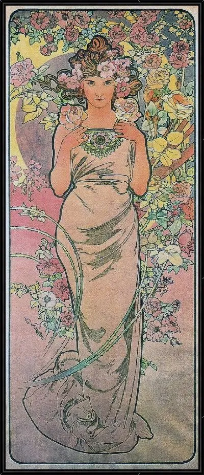 Картина Роза (Rose) №10