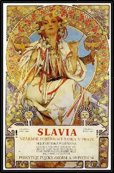 Картина Плакат Slavia (Poster Slavia)