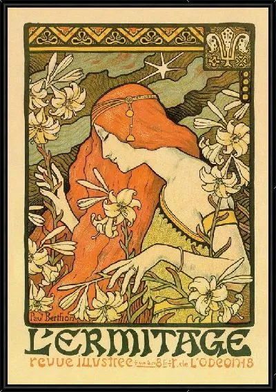 Картина Плакат L'Ermitage (Poster L'Ermitage)