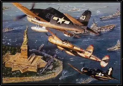 Картина Военные самолеты (Military aircraft)