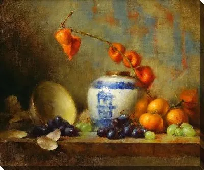 Сине-белая ваза (Blue and White Vase)