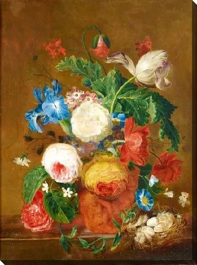 Картина Цветы в вазе (Flowers in a vase) №13