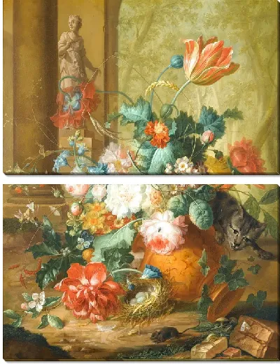 Картина Цветы в вазе (Flowers in a vase) №19