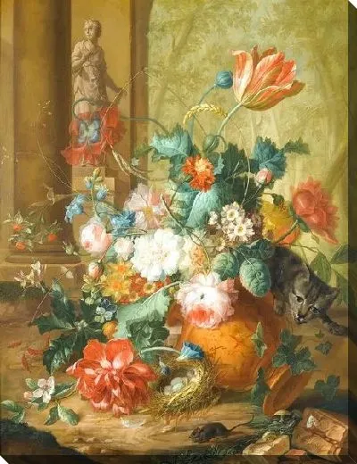 Картина Цветы в вазе (Flowers in a vase) №19