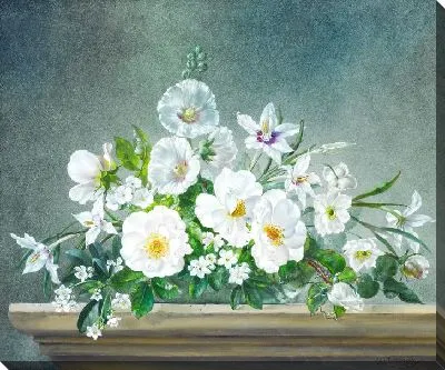 Картина Цветы в вазе (Flowers in a vase) №32