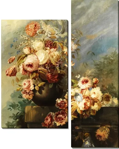 Картина Цветы в вазе (Flowers in a vase) №38