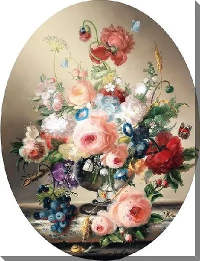 Картина Цветы в вазе (Flowers in a vase) №39