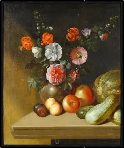Картина Цветы в вазе (Flowers in a vase) №41