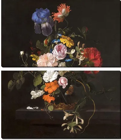 Цветы в вазе (Flowers in a vase) №42