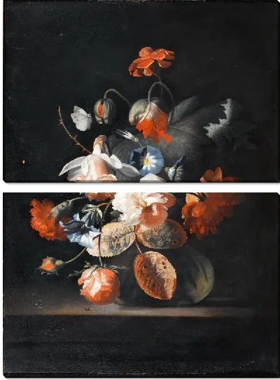 Картина Цветы в вазе (Flowers in a vase) №43