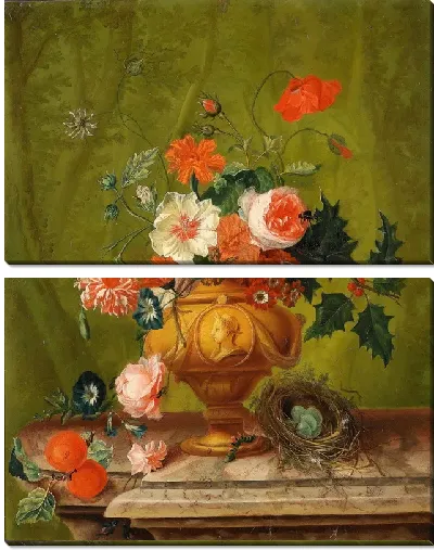Картина Цветы в вазе (Flowers in a vase) №44