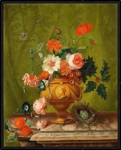 Картина Цветы в вазе (Flowers in a vase) №44