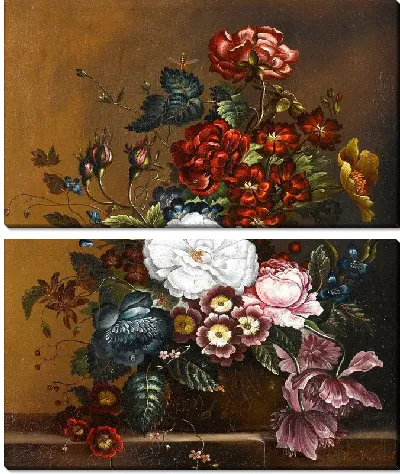 Картина Цветы в вазе (Flowers in a vase) №54