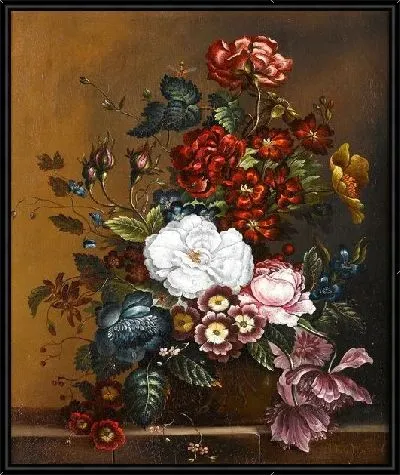 Картина Цветы в вазе (Flowers in a vase) №54