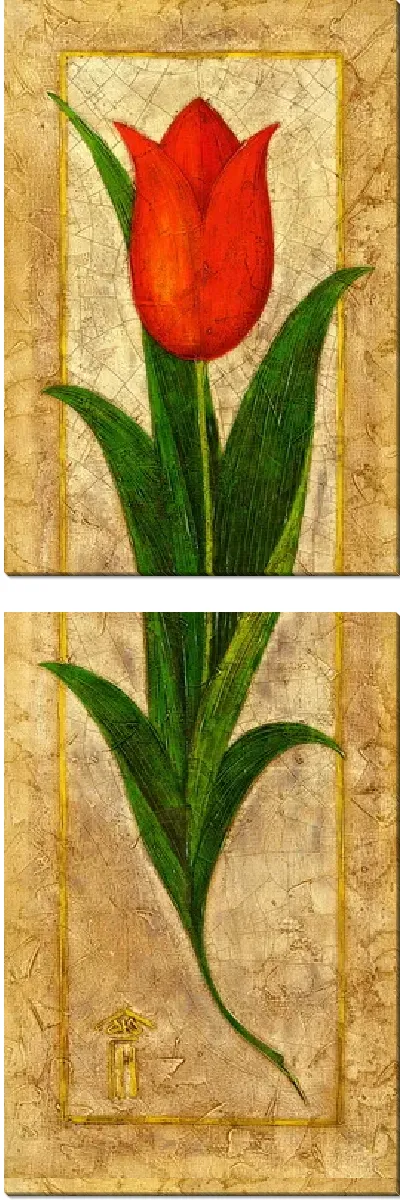 Модульная картина Тюльпан (Tulip) №4