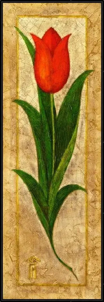 Картина Тюльпан (Tulip) №4