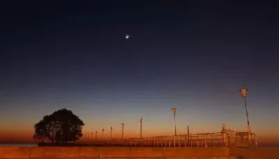Плакат Ночной пейзаж (Night landscape) №4