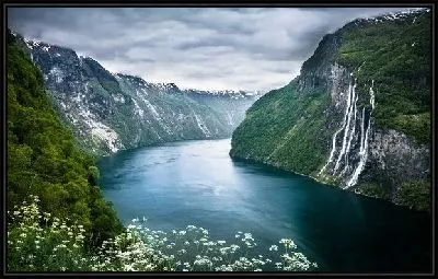 Картина Горная река (Mountain river) №3