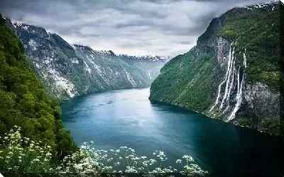 Постер Горная река (Mountain river) №3