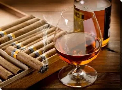 Постер Сигары и скотч (Cigar and Scotch)