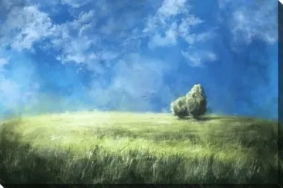 Постер Поле после грозы (Field after the storm)