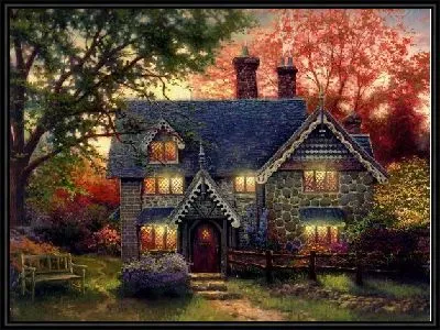 Картина Сказочный домик (Fabulous house)