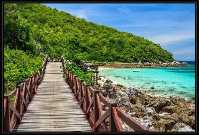 Картина Мост в Тайланде (Bridge in Thailand)