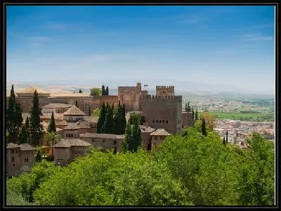 Картина Город в Испании (City in Spain)