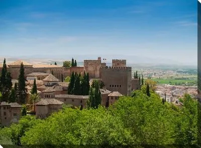 Постер Город в Испании (City in Spain)