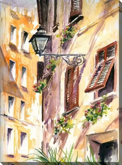 Картина маслом Окна (Windows)