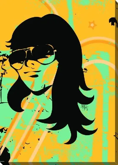 Постер Девушка в очках (Girl with glasses)