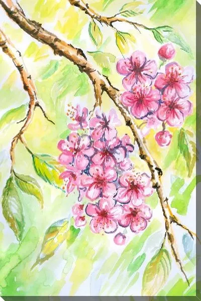 Картина маслом Весенние цветы (Spring flowers)