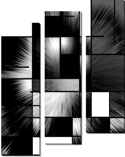 Модульная картина Геометрическая композиция (Geometric composition)
