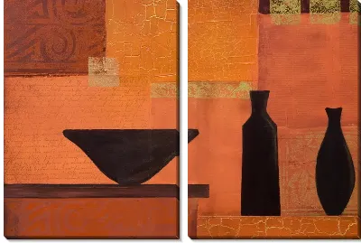 Модульная картина Композиция с посудой (The composition of the dishes)