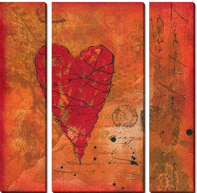 Модульная картина Сердце (Heart) №5