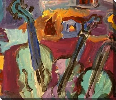 Картина маслом Скрипки (Violins)